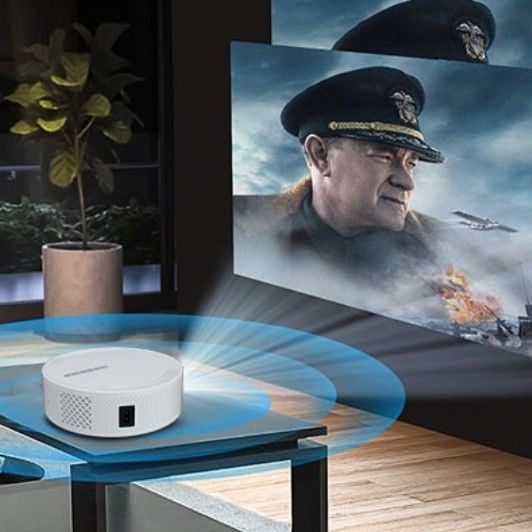 Kompakter Heimprojektor T269 Bildgröße 50-120 Zoll USB-Eingang