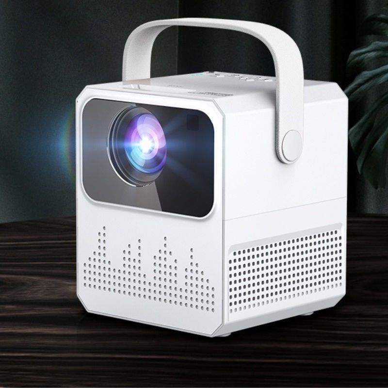 HD LED T2 Mini Projektor 30-120 Zoll mit Projektionsweite 1,2-6m