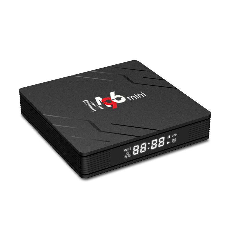 10 Bit Smart M96 Mini TV Box mit H.265 4K 75fps Video Decoder 4GB DDR4 RAM