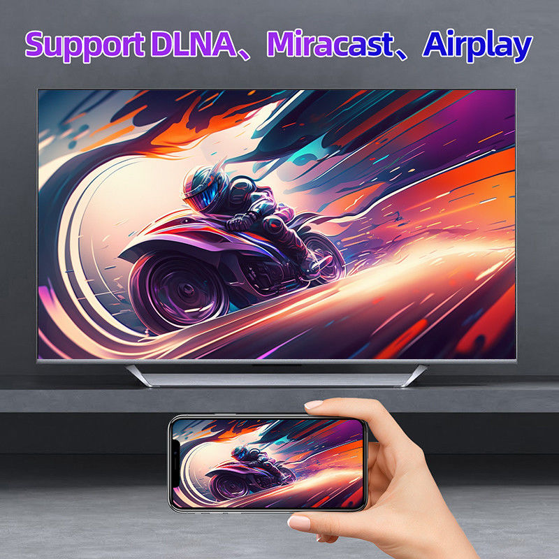 10 Bit Smart M96 Mini TV Box mit H.265 4K 75fps Video Decoder 4GB DDR4 RAM