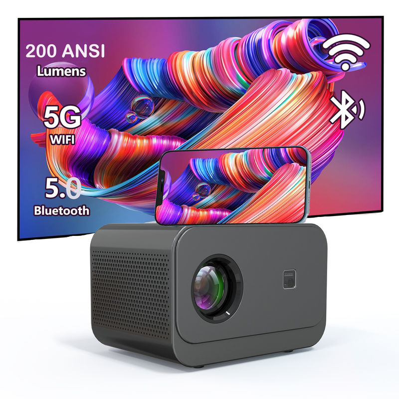 1024*600P Neues Produkt Elektrofokus LED+LCD HDMI Android Projektor 200 Lumen