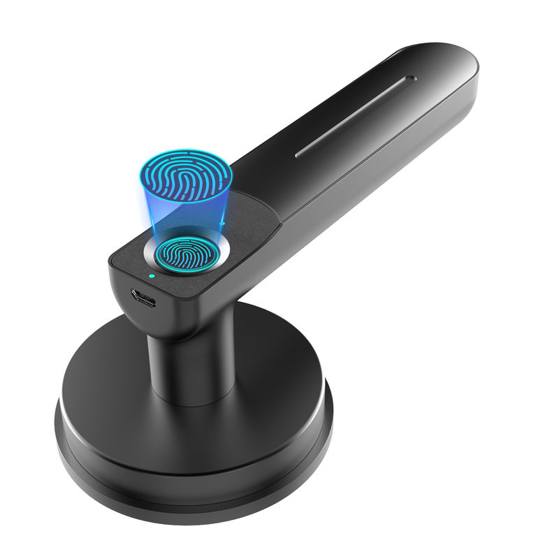 Fingerabdruck Türschloss, Schlüssellose Eintrittsschloss mit Griff, biometrisches Türschloss, 100 Fingerabdrücke Smart Door Lock Knob