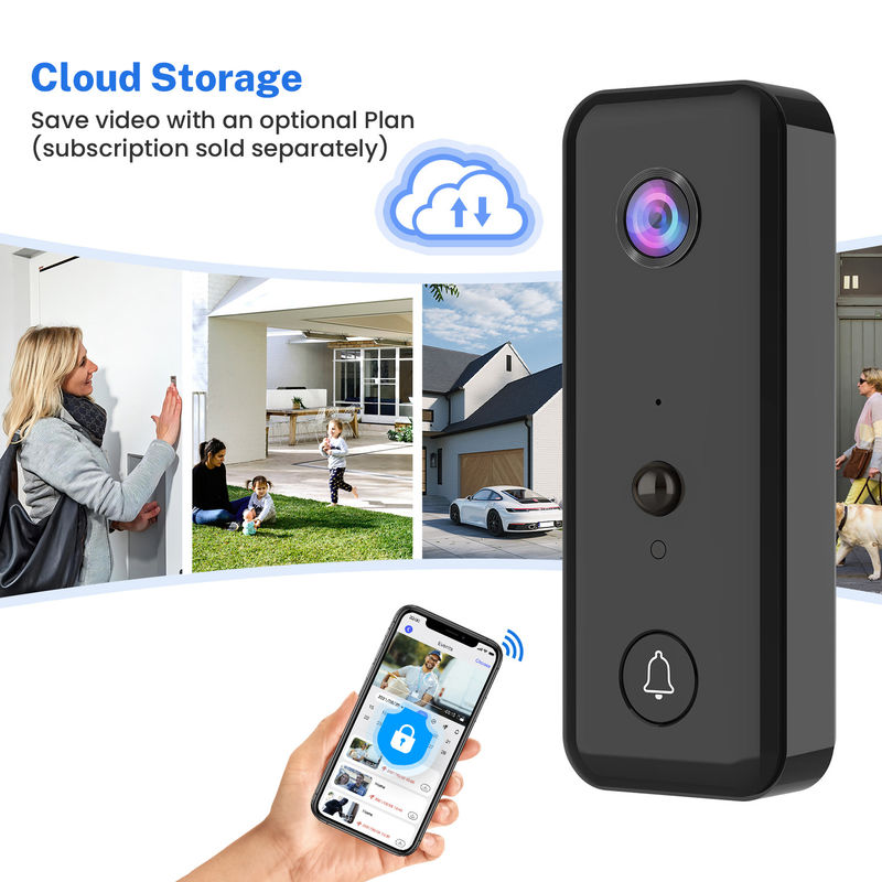 Smart Wifi Visual Doorbell H9 mit Fernbedienung für Mobiltelefone, drahtloses WLAN-Netzwerk, App-Unterstützung für Villa-Apartments