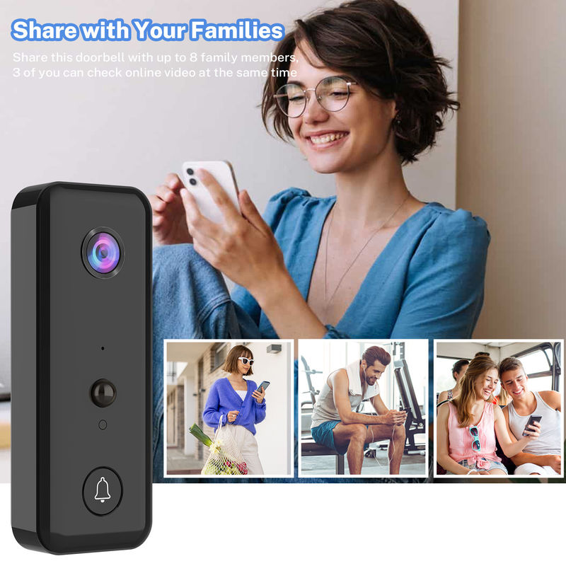 H9 Türglocke Smart Home Dingdong 720P Smart Security Geräte Smartphone drahtlose WLAN Türglocke Kamera Ring Smart Video