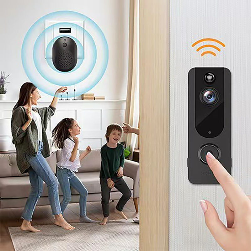 Smart Wireless Türglocke 720P Kamera Smart App Türglocke mit Smart Home Security Ring Türglocke für Zuhause