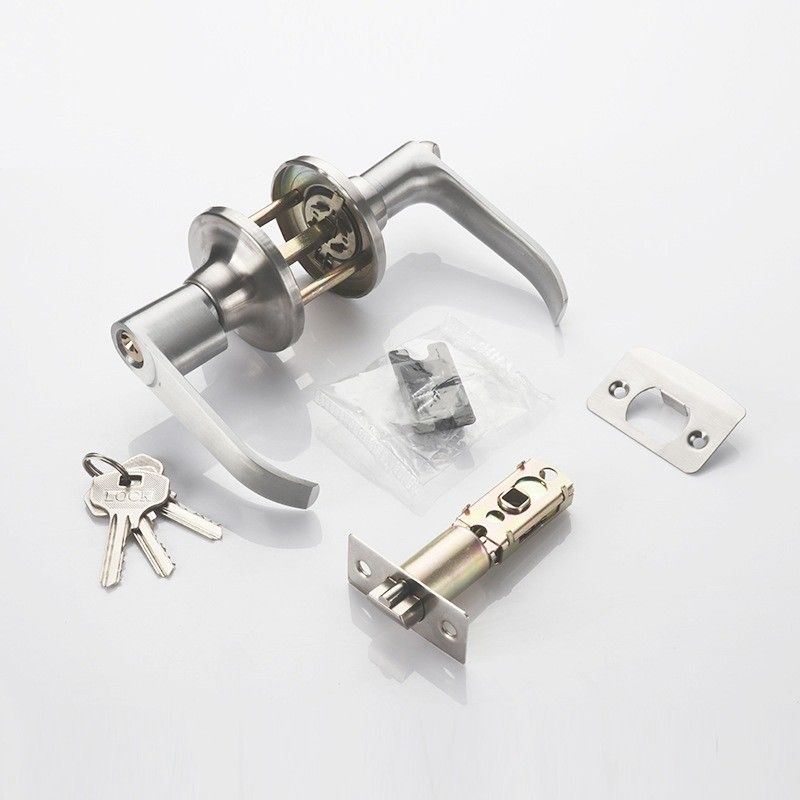 YZ01 Drei-Lever Kugelgriff Schloss Aluminiumlegierung Türschlösser Drei-Spalte Kunststoff Türschlösser Farbstahl Türschlösser Bad